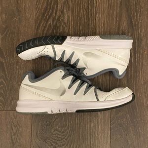 White and Grey Nike’s